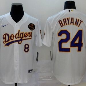EXCLUSIVE KOBE BRYANT DODGERS JERSEY- WHITE